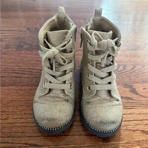 Cynthia Rowley Kids Boots in Glittering Gold - Size 10t